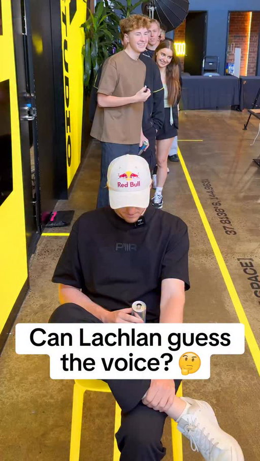 Can @lachlan guess the voice? 😂🗣️