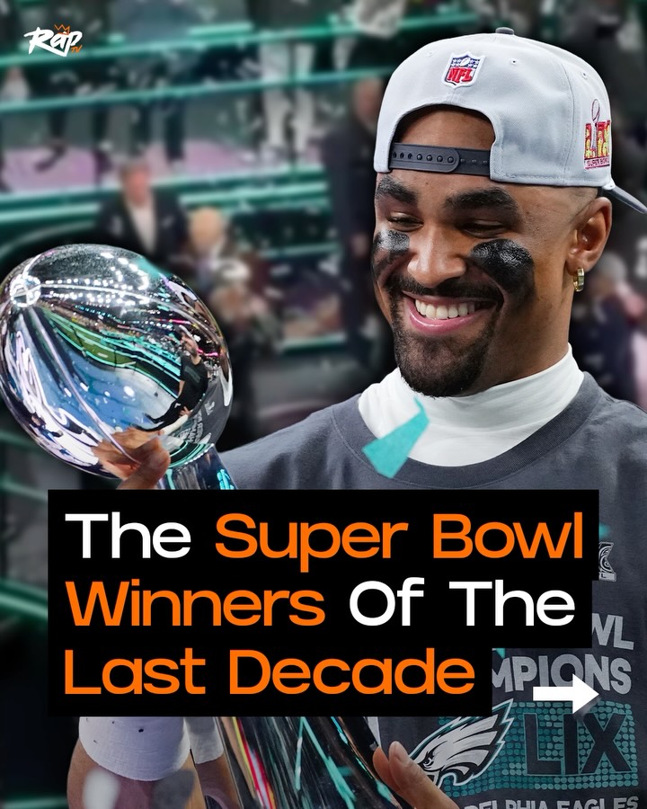 These are the winners of the last 10 Super Bowl matchups‼️🏈

Who do y’al think is winning this year⁉️🤔