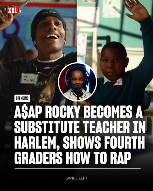 A$AP Rocky, a.k.a. Mr. Mayers, went back to Harlem and stepped in as a substitute teacher for a fourth grade class at PS 125. 😭

He taught the kids how to rap, then helped them create a new track called “IDK”, inspired by his song “Punk Rocky” from his latest album, Don’t Be Dumb, and they even shot the music video right in the classroom. 🎤🔥

🎥 @celebritysubstitute