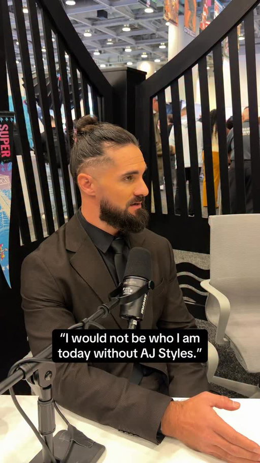 Seth Rollins on AJ Styles 🫶