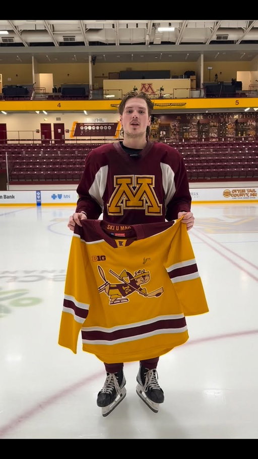 🚨 Jersey Giveaway 🚨

As part of the 𝙒𝙚 𝙇𝙤𝙫𝙚 𝙊𝙪𝙧 𝙁𝙖𝙣𝙨 campaign, @affinity_plus, proud sponsor of Gopher Athletics, is giving away a signed jersey and more! Click the link in my bio for a chance to win and keep checking until Feb. 14th for more prizes!