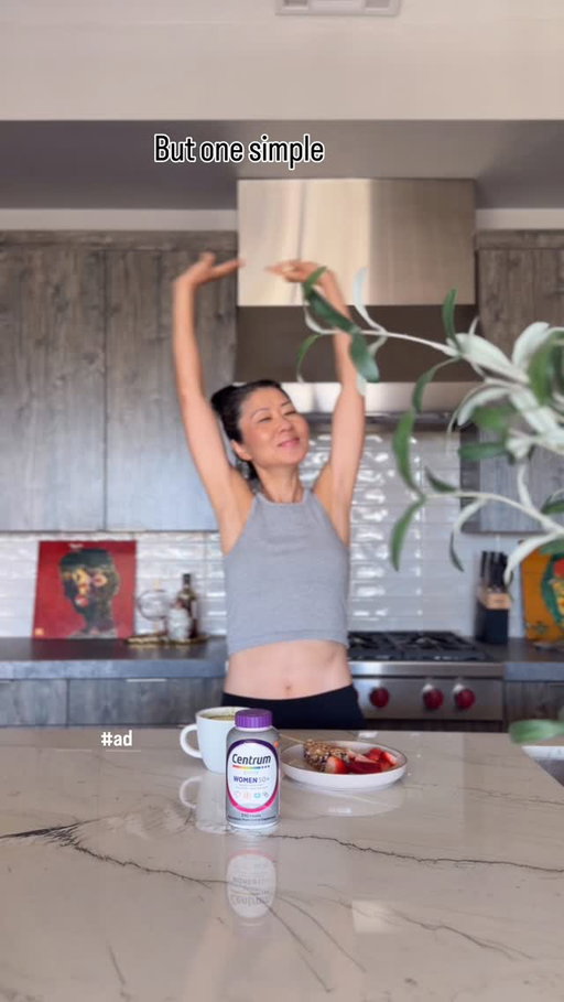 #CentrumPartner I used to walk right past the multivitamin aisle. 
After 50, I don’t anymore. Taking Centrum Silver daily may slow cognitive aging* by up to 60%^ — and I love that it’s one simple, affordable choice backed by clinical research. No complicated routines. No overthinking. Just one smart decision in a place I’m already shopping. 
Sometimes the most powerful wellness upgrade is the easiest one.  Add Centrum Silver 50+ Women to your cart. #ad #CentrumSilver @Centrumusa
*This statement has not been evaluated by the Food and Drug Administration. This product is not intended to diagnose, treat, cure, or prevent any disease. 
^In older adults. To learn more about what this may mean for you visit centrum.com.