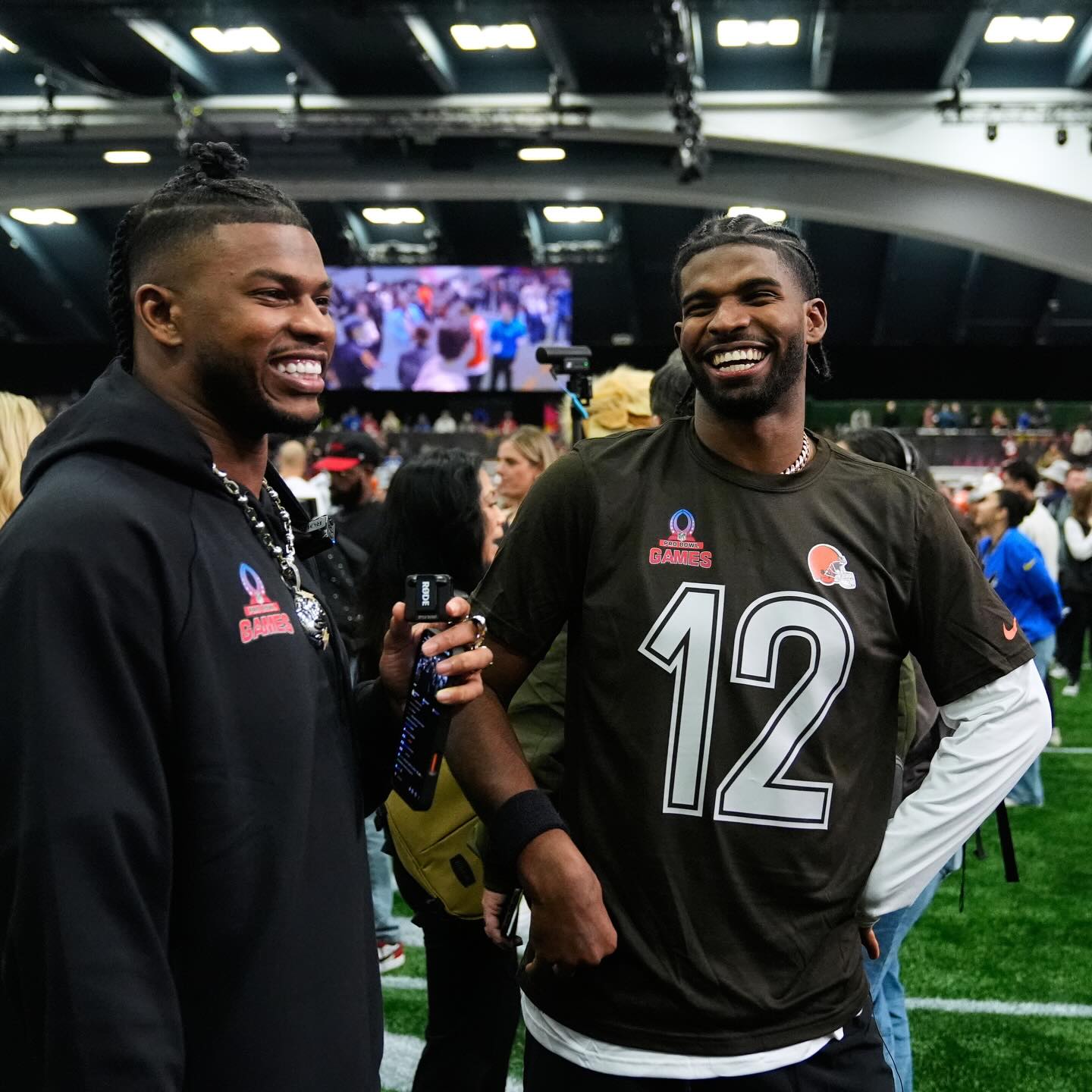 Thank you God 🙏🏾 The NFL Pro Bowl was an incredible moment - being able to connect with the guys, build real relationships, and learn from the vets. Truly grateful for the opportunity and the brotherhood. @nfl