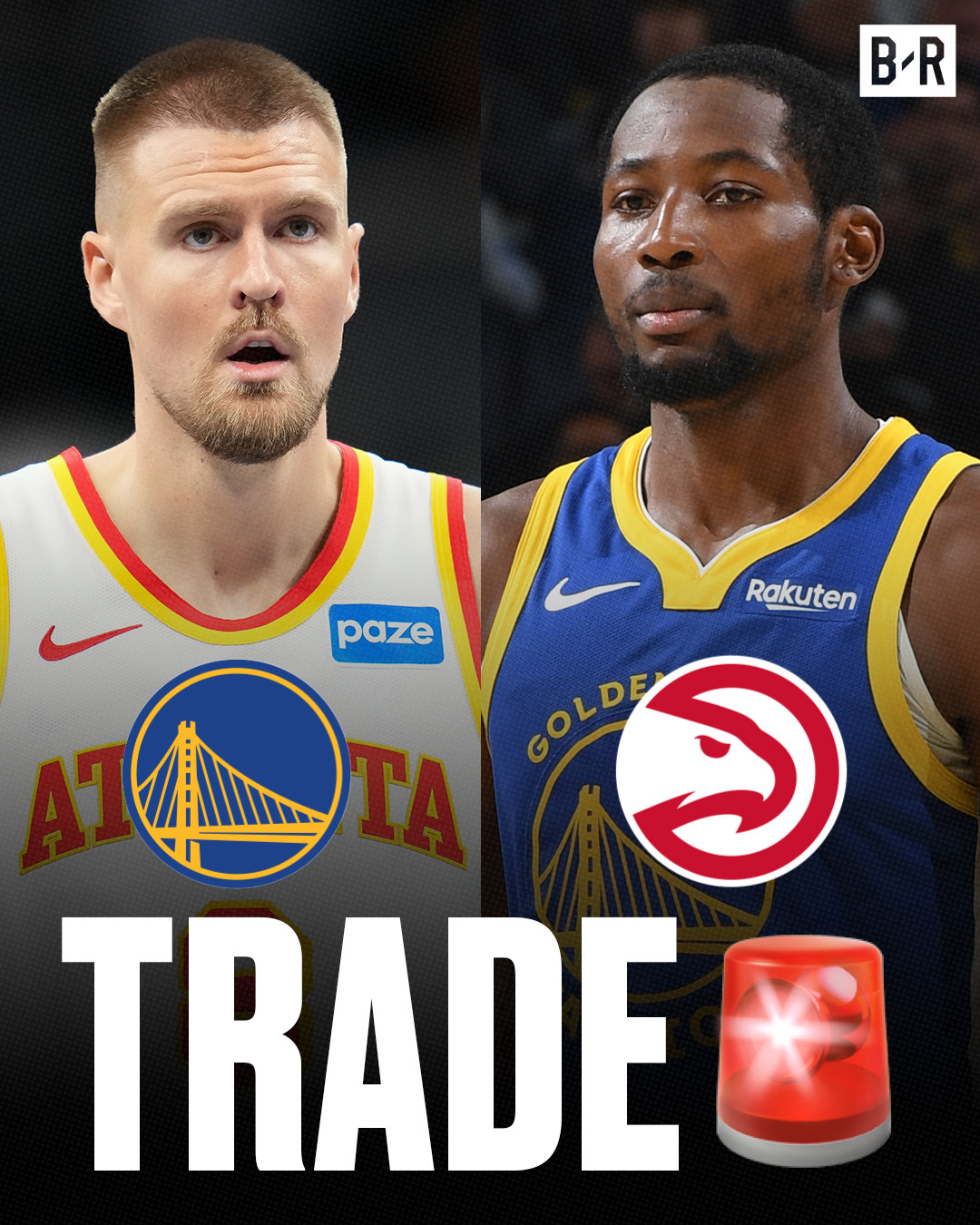 Warriors are trading Jonathan Kuminga and Buddy Hield to the Hawks for Kristaps Porziņģis, per @shams 🚨🚨🚨