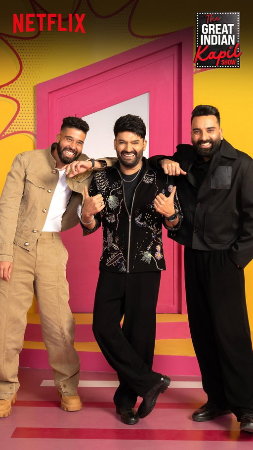 Inko dekhne ke liye tickets nahi, bas Netflix chahiye! 😉
Watch the Brown Munde on The Great Indian Kapil Show, streaming on 7th February, at 8 PM, only on Netflix.

#TheGreatIndianKapilShowOnNetflix @kapilsharma @whosunilgrover @Archanapuransingh @krushna30 @kikusharda @anukalpgoswami @beingustudiosofficial @gurjot_bu @solproductions_ @fazila_sol @kamnamenezes @thegreatindiankapilshow @team.kapilsharma