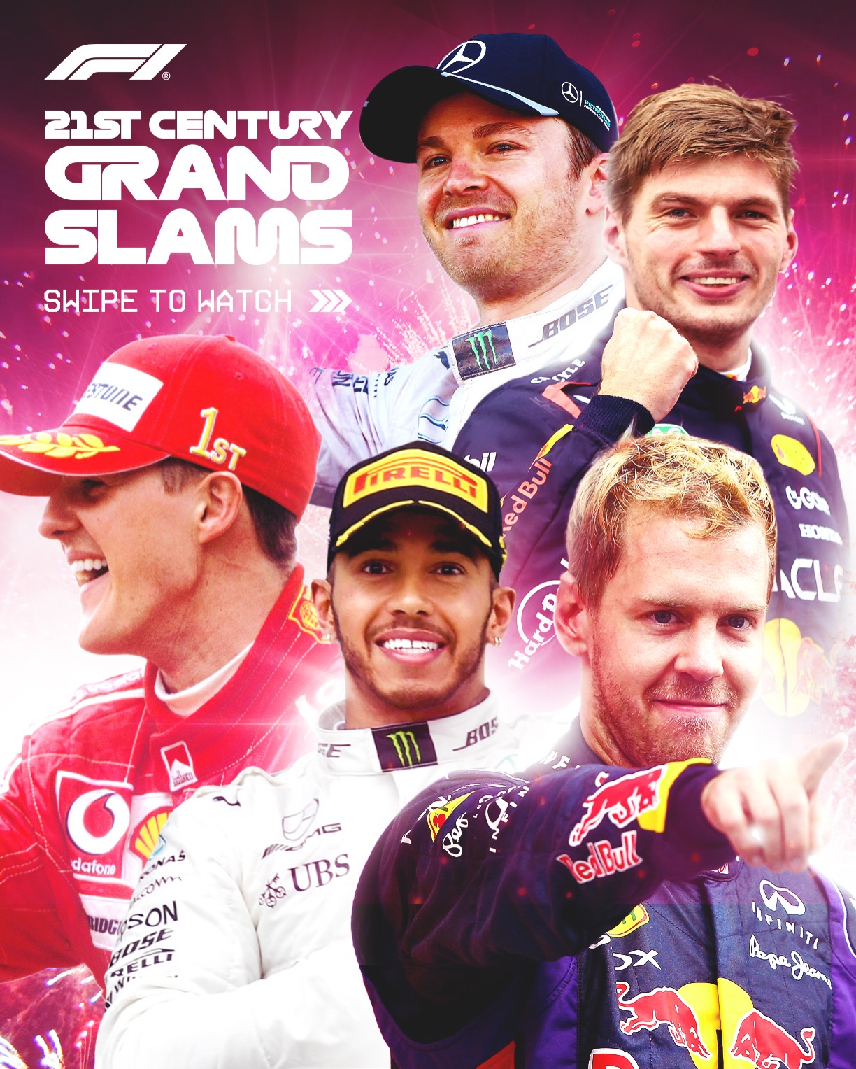 The Grand Slam. F1’s hardest achievement.

We’ve seen just eight drivers do it since the turn of the millennium - head to YouTube to see them all! 📺

#F1 #Formula1