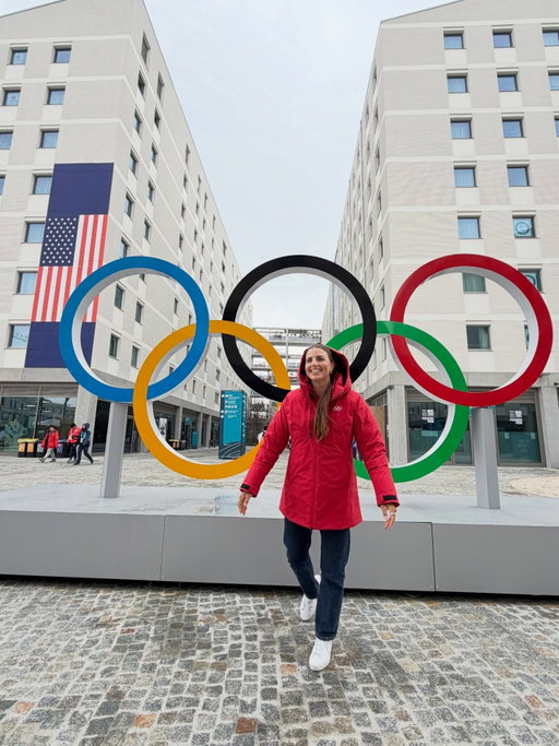 Ciao @milanocortina2026 🥹 
So excited to be here with the IOC Athlete Commission to support our Winter Olympians @athlete365 and of course cheer on our @ausolympicteam 💚💛
