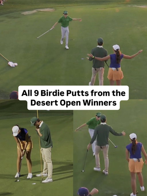 This team couldn’t MISS a putt 🔥

Here’s a look at just how good their putting was last night