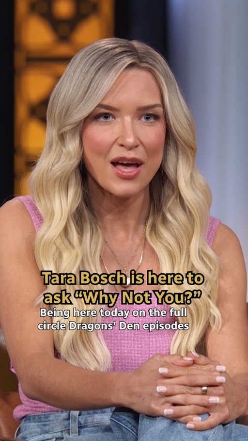 Tara Bosch wants her daughter to grow up in a world where empowered women show up for other women. 

Tara has gone from humble beginnings to industry disruptor, and is now ready to be a Dragon. Tune in February 26th for this two part special