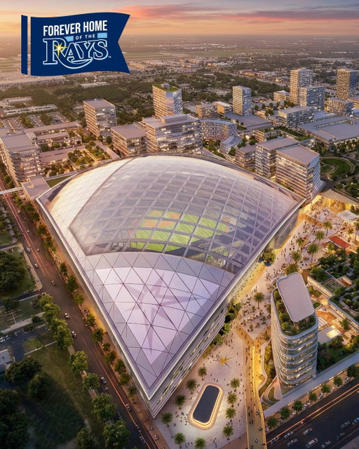 A first look at the Forever Home of the Tampa Bay Rays 👀

➡️: newballpark.raysbaseball.com