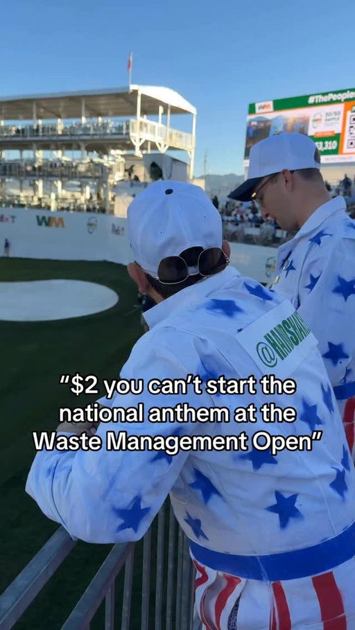 Inject this in my veins 🫡

 #USA #WMPO #wastemanagement #nationalanthem #handshakebets