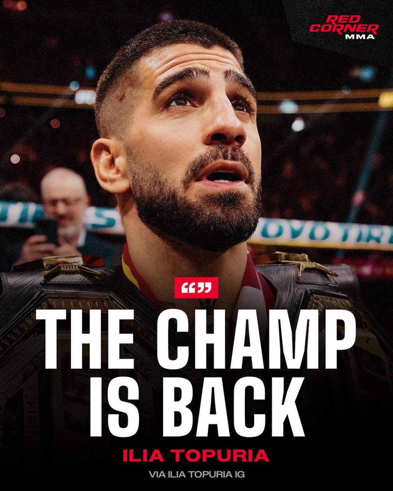🚨 Ilia Topuria officially announced his return via Instagram, back in the gym preparing for his next potential fight 👀

Topuria and ex-wife Giorgina Uzcategui have come to a mutual settlement, resulting in the case being officially dismissed. Both sides agreed to the terms initially put forward by Topuria. He is set to resume training at his private home gym in Madrid and is targeting a return at the White House.

Via Marca / Ilia IG