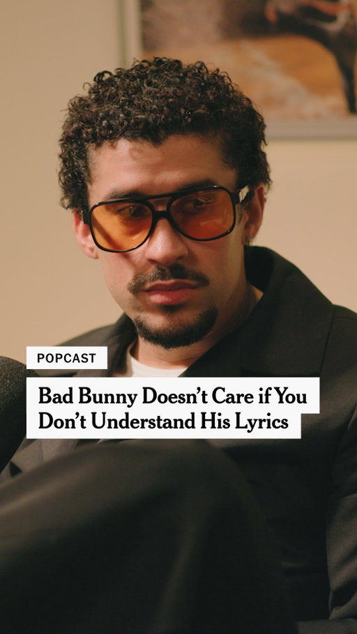 Last year, @badbunnypr sat down with Popcast to discuss why he's not concerned with the language barrier in his hit songs. #badbunny #badbunnysuperbowl #badbunnyinterview #superbowlhalftimeshow #reels