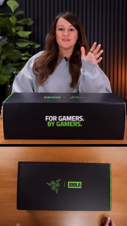 Now I can go play games outside!! The @razer x @joolapickleball collab is so fun! I can’t wait to try it out. Thanks Razer!!! #gifted #razerjoola
