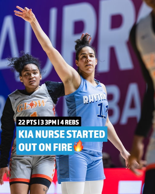 RIGHT WHERE SHE LEFT OFF 🤩

Kia started off hot on her way to 22 pts🔥