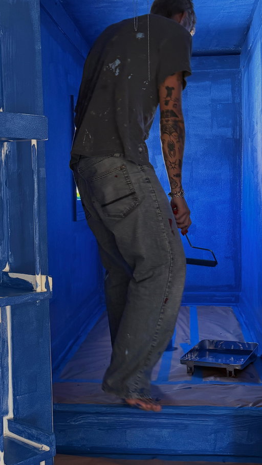 robert’s blue period 

#homedecor #roommakeover #interiordesign #painting