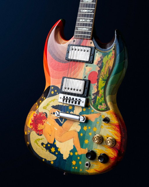 One of the most iconic guitars in rock history is heading to auction.
 
Eric Clapton’s 1964 Gibson SG, known as “The Fool,” goes under the hammer in March as part of the Christie’s Jim Irsay Collection: Hall of Fame auction. From its psychedelic artwork to its role in shaping the sound of Cream, this guitar’s story is as colorful as its finish.
 
Tap the link in our bio to read the full story, see detailed new photos, and explore the history behind The Fool.