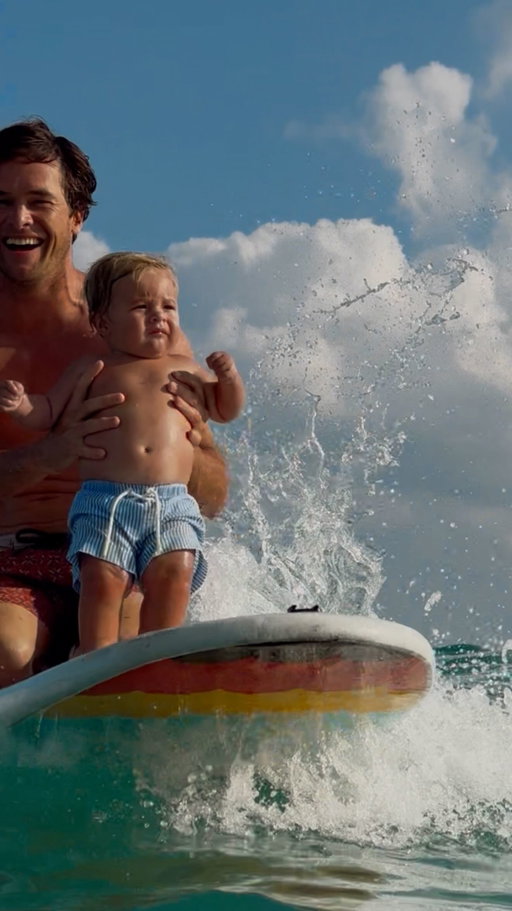 Already caught the surf bug at 11 months old! I can’t believe he’s surfing before walking! 🌊 

(Before anyone comes for me it was a shallow sandy bottom and my husband has been surfing his whole life)