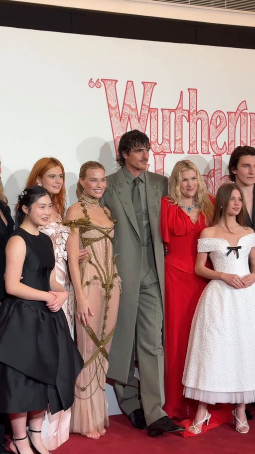 Too much love for one lifetime ❤️ Our “WUTHERING HEIGHTS” stars in London.
 
#WutheringHeightsMovie
