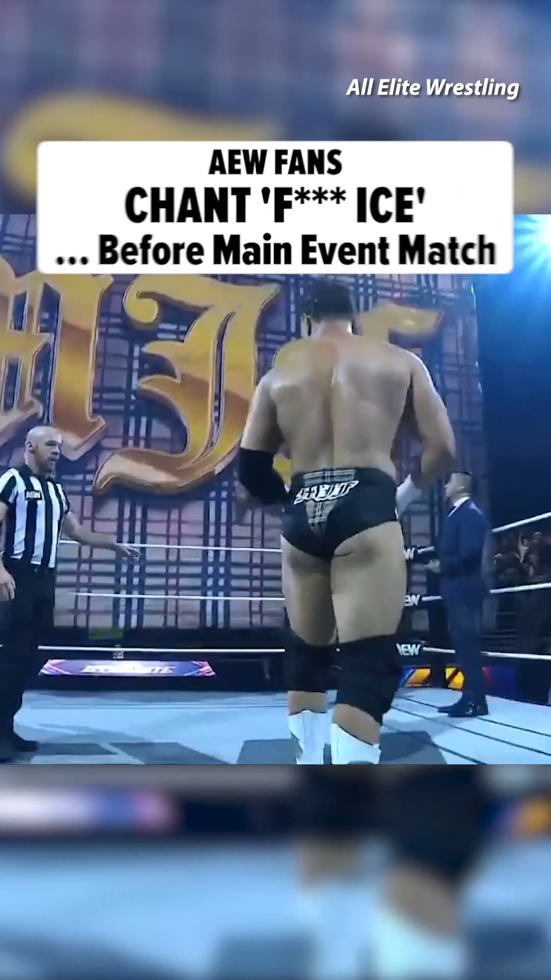 A bunch of AEW fans in Las Vegas made it crystal clear Wednesday night that they aren't happy with immigration enforcement operations going on around the country. 👀👀👀
 
🎥: All Elite Wrestling

Full story at the link in bio.