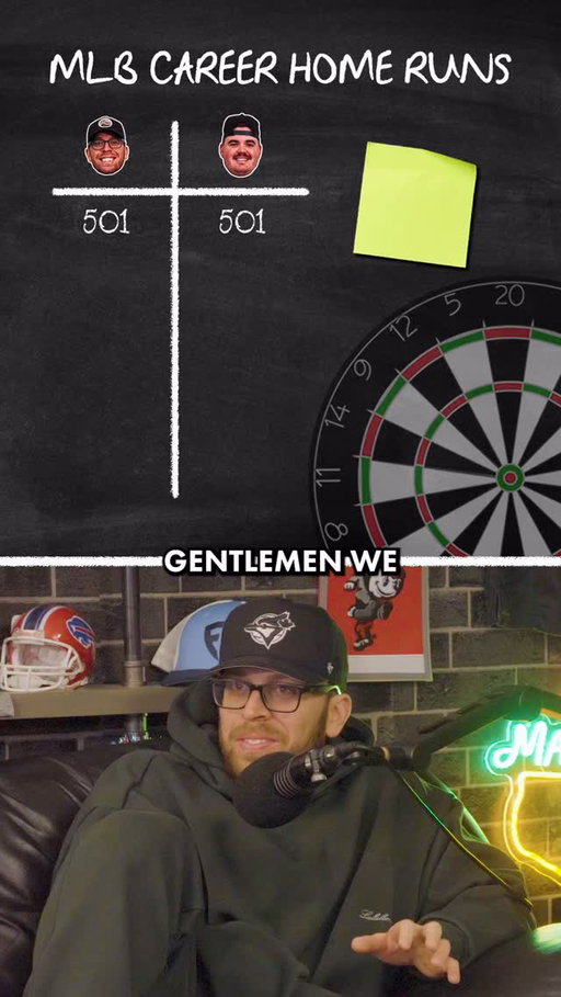 Playing darts with All-Time Home Runs! #mlb #baseball #darts