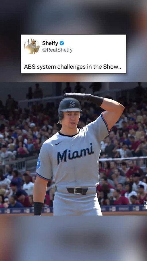 ABS challenges are being added to MLB The Show this year