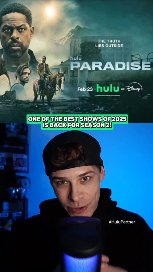 2025 gave us one of the best first seasons on TV … and now Paradise is officially coming back. Paradise Season 2 premieres February 23 on Hulu and Hulu on Disney+. Who else is rewatching Season 1?  #HuluPartner