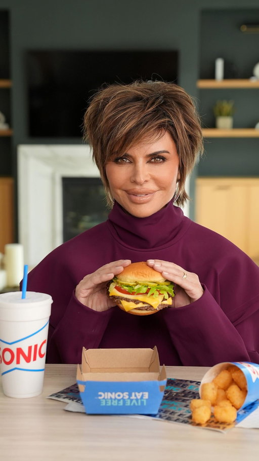 It’s the SONIC All-American Smasher, honey… the most iconic, most legendary burger!! @sonicdrivein #SONICpartner