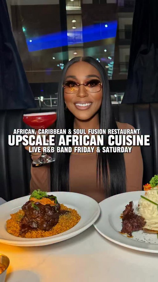 Upscale African Cuisine near Dallas

This spot has one of the best live R&B sets in the DFW. The Iconic Dinner Nights at The Icon Restaurant & Lounge are a must try for your next date or ladies night. You can expect a fusion of African, Caribbean, and Soul.  My oxtails were literally falling off the bone. This spot did not miss.

Here’s What We Tried:
🥩 Suya Skirt Steak
🍤 Peri Peri Shrimp
🍖 Oxtails & Jollof Rice
🍖 Lamb Chops & Mashed Potatoes
🍰 Berry Cheesecake

Cocktails:
🍹 The Iconic Bubble Cocktail
🍸 S’mores Martini

Weekly Events:
🎶 Tuesday: RnB Tuesdays
🎤 Wednesdays: Live Band Karaoke
🎶 Friday & Saturdays: Live R&B Music
🥂 Sunday: All Day Brunch

Add this to your list of places to eat near Dallas. Perfect for a date or ladies night. Would you try it?

📍 @TheIconRestaurantDallas 
720 E Campbell Rd, Richardson, TX

#ThingsToDoInDallas #DallasDateNight #DallasInfluencer #DallasFoodie #DallasContentCreator