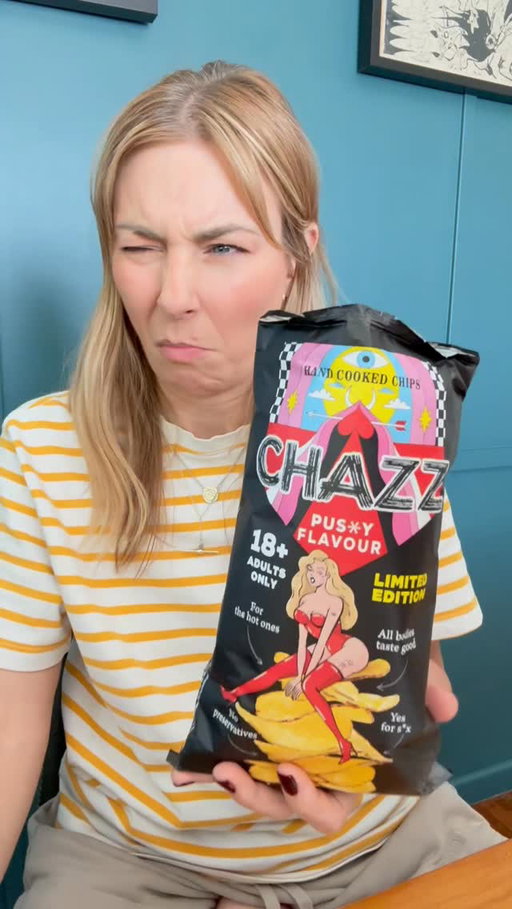 Shite Bites: R Rated Chips. I did this for science. 🍆 🦪 #tastetest