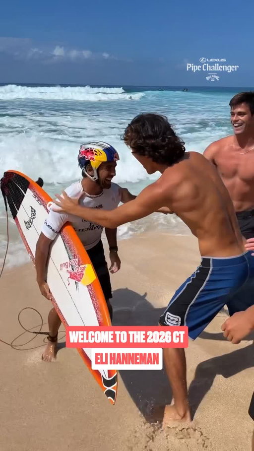 Lahaina’s warrior @elihanneman makes the dream come true once again after overcoming injuries 👏

@lexususa #PipeChallenger @billabong