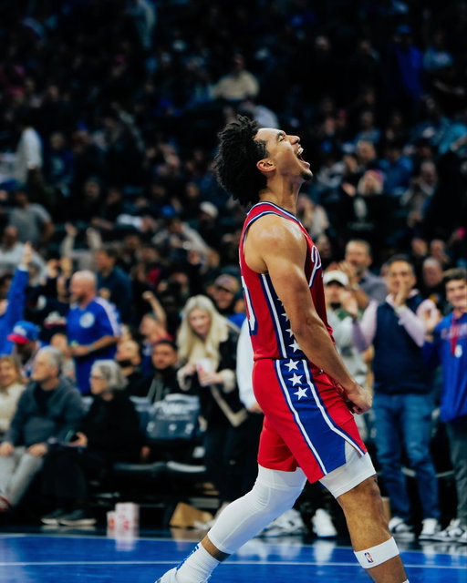Philly, im so grateful for everything, the love the city showed, my teammates and staff becoming family. It will always be a home for me and incredibly blessed to be drafted here. So much more to say but just want to say thank you Philadelphia ❤️💙