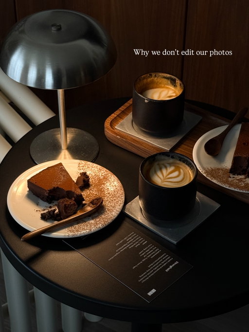 We wanted to share this because we get a lot of messages and comments about what camera, camera settings, filters and lighting we use. TBH, there is no magic in how we document our lives. Most of our images are captured on our phones. Because the palette of our home is low-contrast, with a lot of texture (which took a long time to design), the images naturally have a depth to them. But perhaps what’s hardest to achieve is the ability to share things that feel raw and imperfect. You see parts of our home that have the potential to die in the drafts 😂😂 … and those are the things that we love sharing the most.