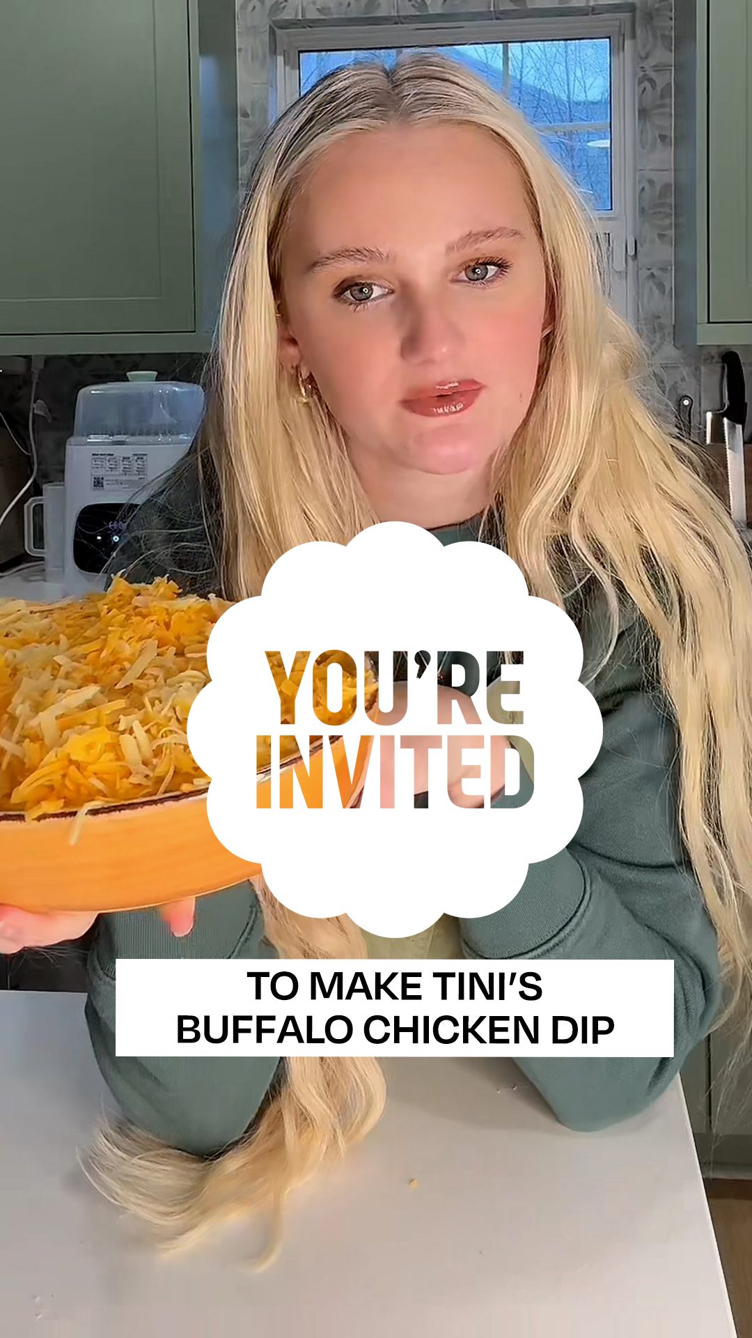 Still not sure what to make on Super Bowl Sunday? Tini Younger’s (@tiniyounger) got you covered. 

The recipe creator’s version of buffalo chicken dip *may* be just as good as her ultra-viral mac and cheese. The creamy, cheesy, and ranch-packed dish (yes, ranch over blue cheese) can be prepped the day before, and heated to gooey perfection right before the Big Game. And the best part? Her Buffalo-born husband approves! 

Will you be making this dip this weekend?
