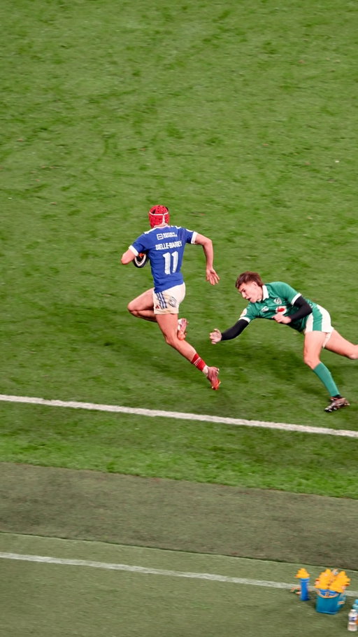 🎥 Louis Bielle-Biarrey continue de nous émerveiller 🤩

Louis Bielle-Biarrey continues to amaze us 🤩

🎥 @pitchsiders_ 

#GreatnessM6N #Since1883