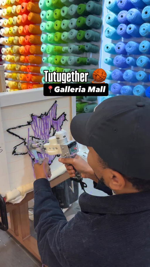 Tried out Rug Making at @tutugether.tx  which located at side of the Galleria Mall in Houston. Always wanted to try it out & definitely was a nice experience. This is crating spot with different experiences you can try out with your kids, family or even if you wanna do a date. 

They got Rug Making, Painting & more. You can even design some phone cases for your phone. Definitely check them out if you try do something fun in the city. 

#rugmaking  #houston #fundates  #stufftodoinhouston