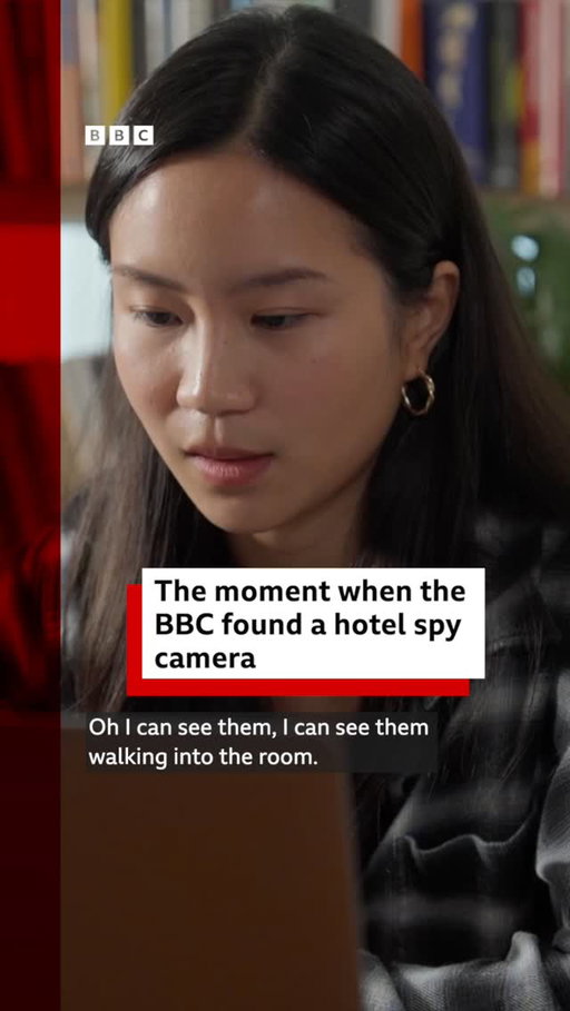 "They found it!" 
 
This is the moment BBC journalists discovered a spy-cam in a hotel room after months of monitoring. 
 
So-called spy-cam porn has existed in China for at least a decade, despite the fact that producing and distributing porn is illegal in the country.

But in the past couple of years the issue has become a regular talking point on social media, with people - particularly women - swapping tips on how to spot cameras as small as a pencil eraser. Some have even resorted to pitching tents inside hotel rooms to avoid being filmed.

Last April, new government regulations attempted to stem this epidemic - requiring hotel owners to check regularly for hidden cameras.

But the threat of being secretly filmed in the privacy of a hotel room has not gone away. 

Tap the link in BBCNews's bio to see how the BBC found thousands of recent spy-cam videos filmed in hotel rooms and sold as porn, on multiple sites.

#China #BBCNews