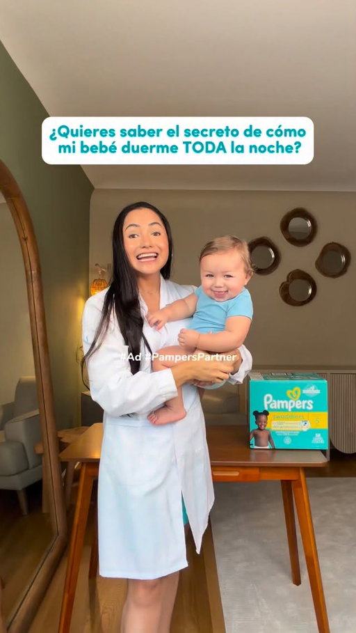#Ad #PampersPartner Cuando el pañal sí hace la diferencia 🩵👶🏼 #PampersSwaddlers @pampersus