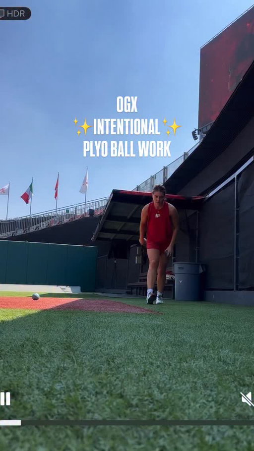 SEQUENCE SEQUENCE SEQUENCE!
Velo doesn’t come from effort, it comes from correct order 

Grateful for @ogxsoftball for teaching me proper sequence! Now it’s up to me to figure out how to get my body there. And plyos help me do that! 

Plyo ball work is beautiful for this.. the load changes the tempo so I can train my sequence. 
Plyos are where I rebuild patterns! Not power. 

& remember, clean reps create fast reps 😉