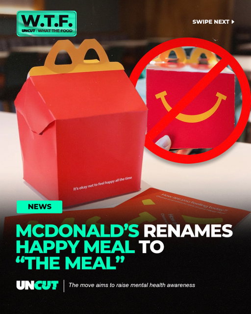 McDonald's changed its iconic Happy Meal into simply “The Meal” during Mental Health Awareness Week to spark conversations about emotions🍟⁠
⁠
The limited-time boxes removed the familiar smile and featured different expressions, alongside a message reminding families that it’s okay not to feel happy all the time 💛⁠
⁠
⁠
What do y’all think⁉️👀