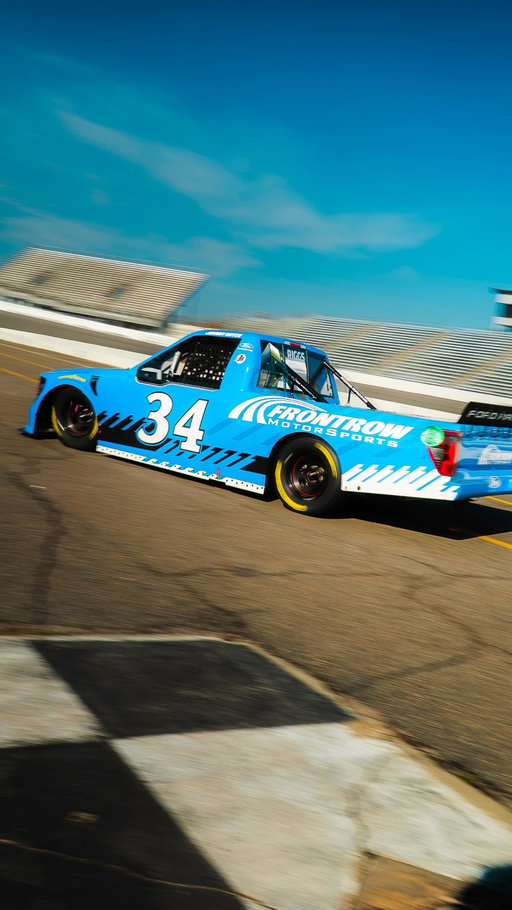 POV: You’re Layne Riggs testing at @rockinghamspeedway.