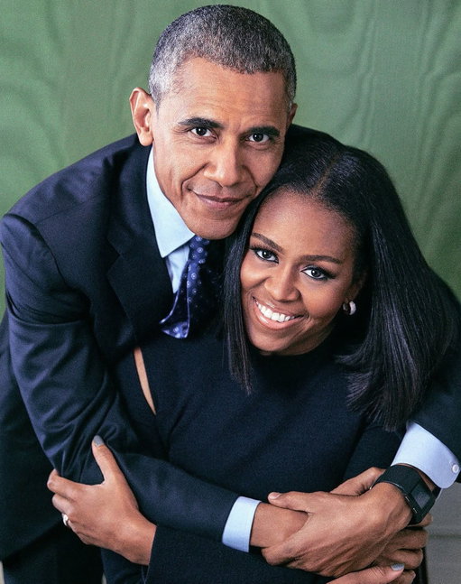 Mom & Dad 🥹😍 #potus #flotus #forever #happyblackhistorymonth