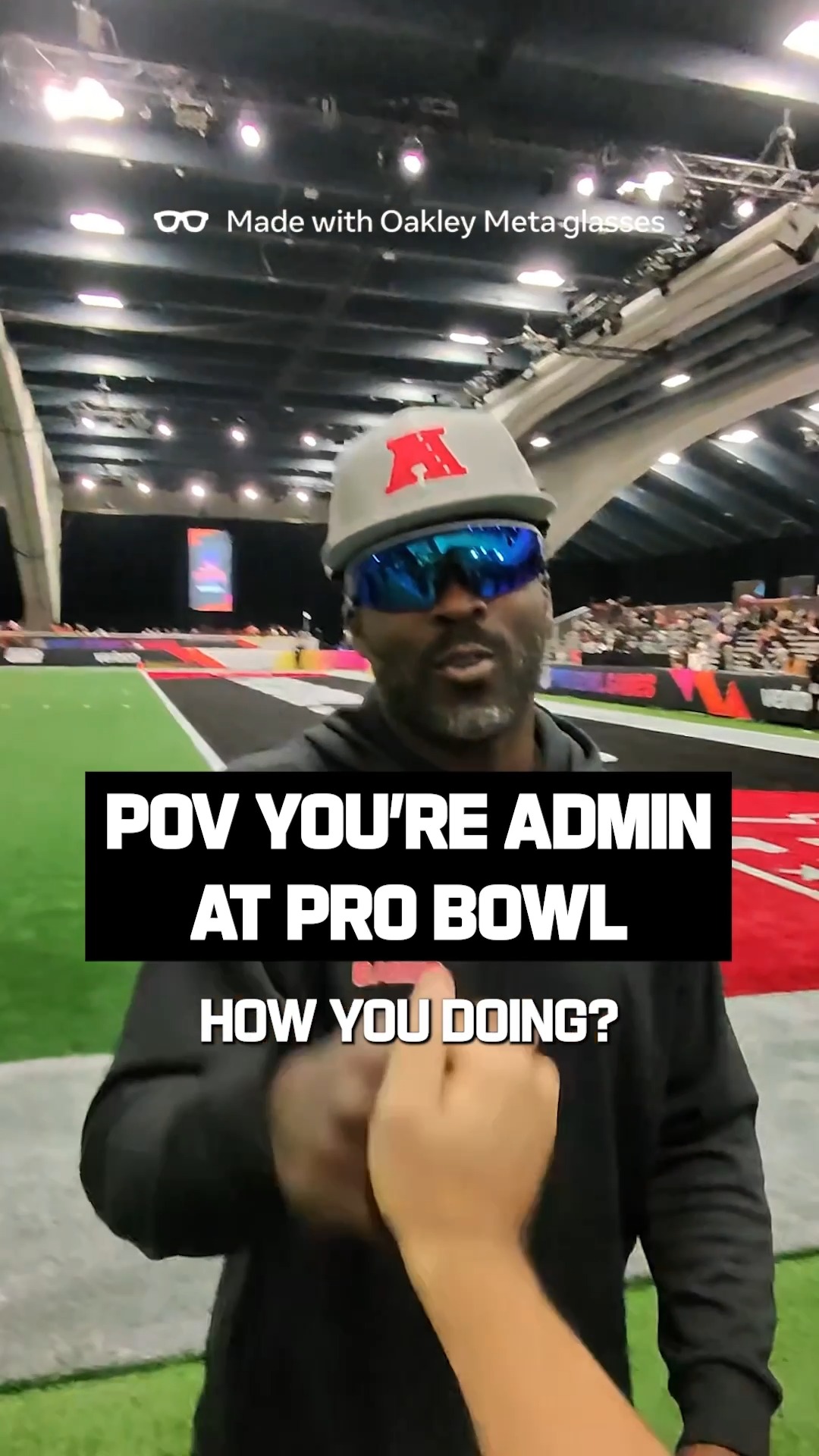 Pro Bowl through the lens of @oakleymeta 😎