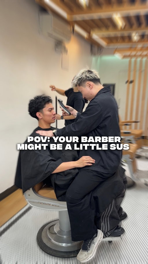 Your barber might be doing more than just giving you good service …

inspired by @cluely 

#barber #hairstyle