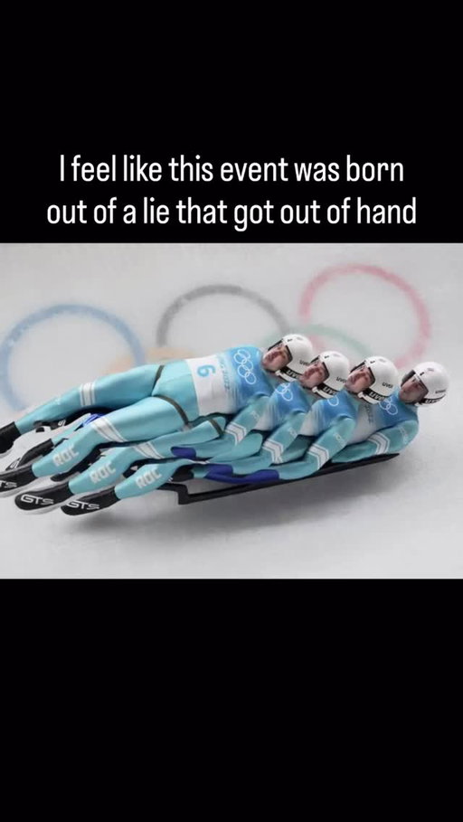The Winter Olympics ladies and gentlemen