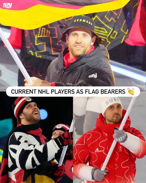 Leon Draisaitl, David Pastrnak, and Nino Niederreiter lead their respective countries into #MilanoCortina2026 🫡