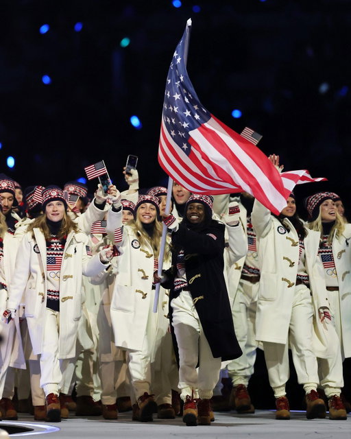 Team USA wears Ralph Lauren at the Opening Ceremony for the Milano Cortina Winter Olympics 2026

#RalphLauren #WinterOlympics #MilanoCortina2026 #OpeningCeremony #TeamUSA