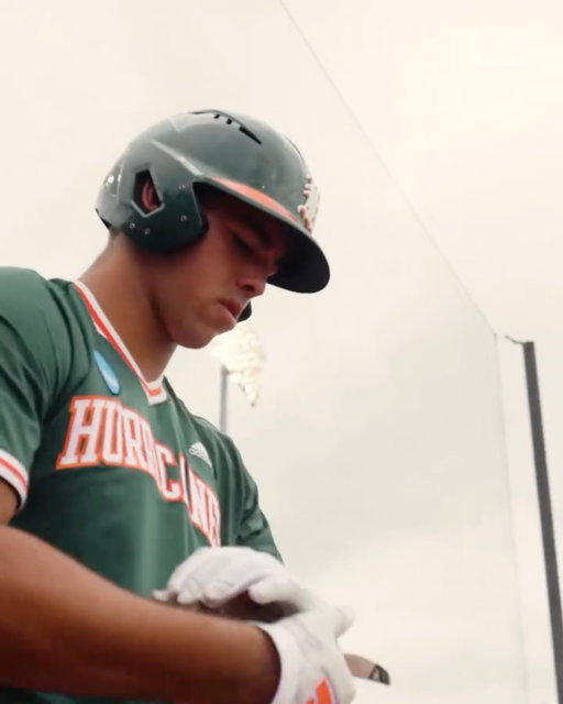 South Florida built. Leads by example. 

@cuvetdaniel is back on the Golden Spikes Award Watch List 🙌
