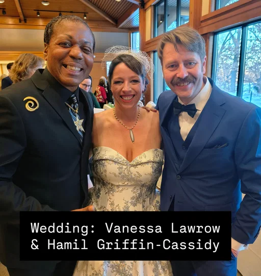Wedding: Vanessa Lawrow and Hamil GriffinCassidy
