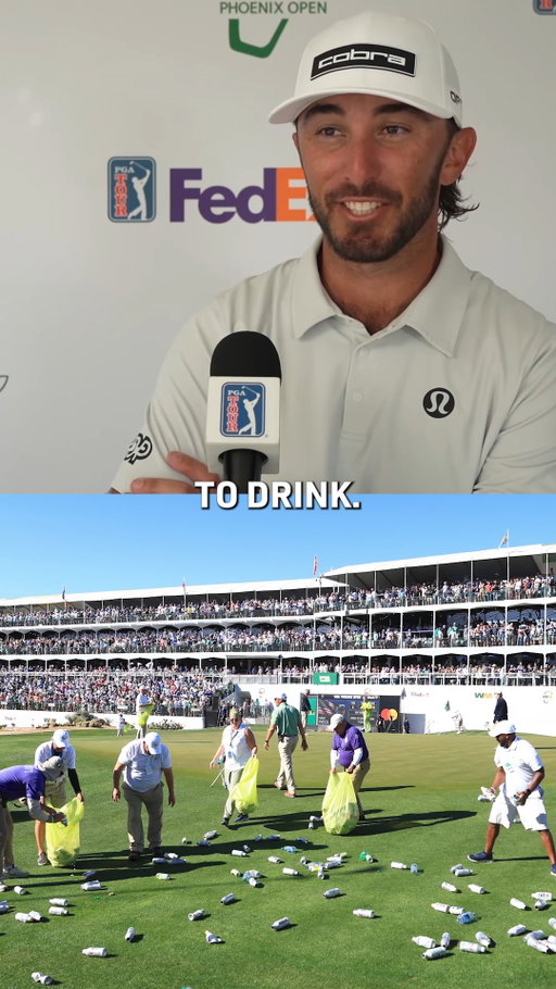 Max Homa gets it. 

REPORTER: What would you want to do if you're just a golf fan wanting to watch golf?

HOMA: If you just want to watch golf you go to the front nine. If you're asking me I would go to 16.

REPORTER: Okay, why?

HOMA: To drink. 😂🍻